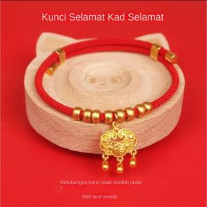 Kolar Haiwan Peliharaan, Kalung Kucing dan Anjing, Kalung Kunci Emas Kecil, Kalung Kolar Khusus Haiwan Peliharaan Comel