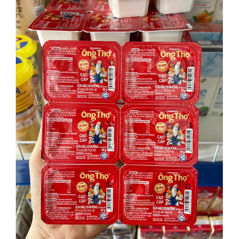 Sữa Ông Thọ Vỉ, Sữa Đặc Có Đường Vinamilk Vỉ  6 Hộp