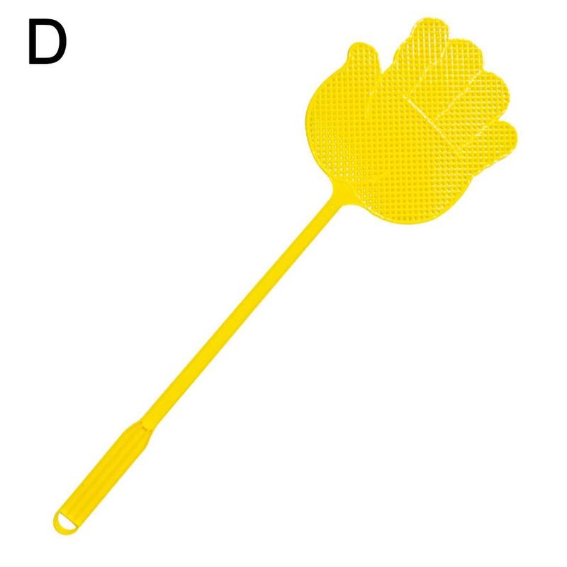Product Introduction of 1/6 Creative Palm Fly Swatter Manual Model Plastic Fly Swatter Mosquito Swatter Lengthened Thickened Large Anti-mosquito Swatters 33