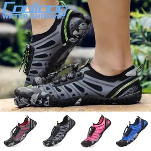 CoolloogAqua Sepatu Pantai Sepatu Karet Cepat Kering Non-slip Air Memancing/Rafting/Pilates