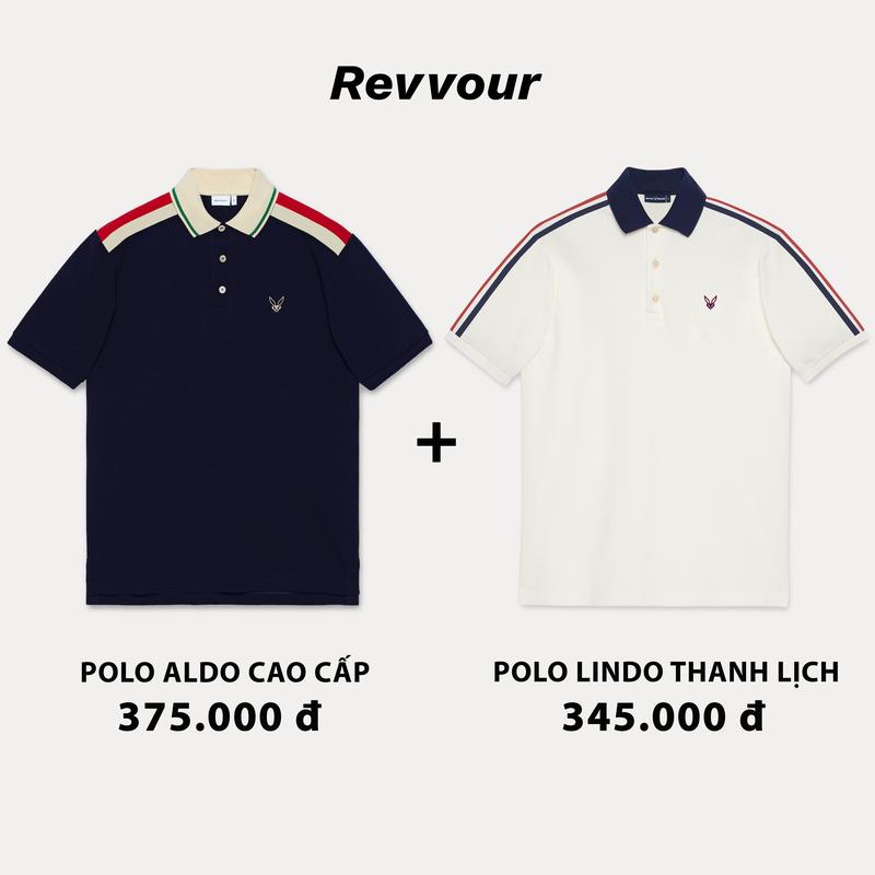 Combo 2 Áo Polo Aldo + Lindo Logo Polo ( Độc Quyền) áo  polo