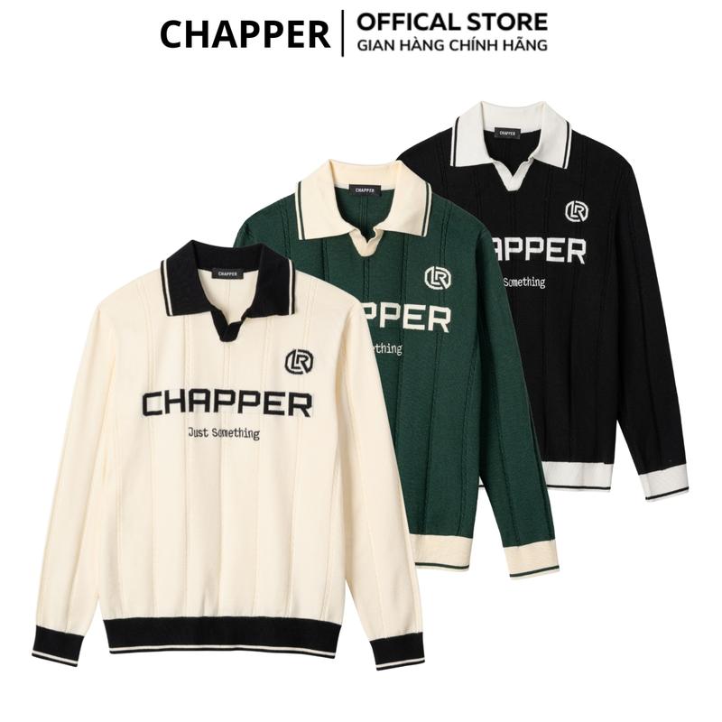 Áo len lông thỏ CHAPPER nam nữ dệt phối vặn thừng họa tiết thêu cao cấp form Regular - ALCP001 - Menswear