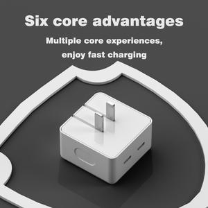 [MC-077-1]Cargador BUKU de 40W con PD y QC 3.0| Súper Rápido| Para teléfono celular y tableta| Puertos Tipo A y C| Carga Inteligente y Segura| Gadgets Tecnología Accesorios