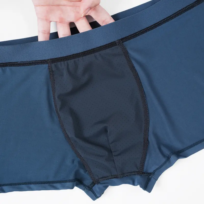 Combo 6 Quần Lót Nam Boxer Thun Lạnh Co Giãn Mềm Mát Kháng Khuẩn 5