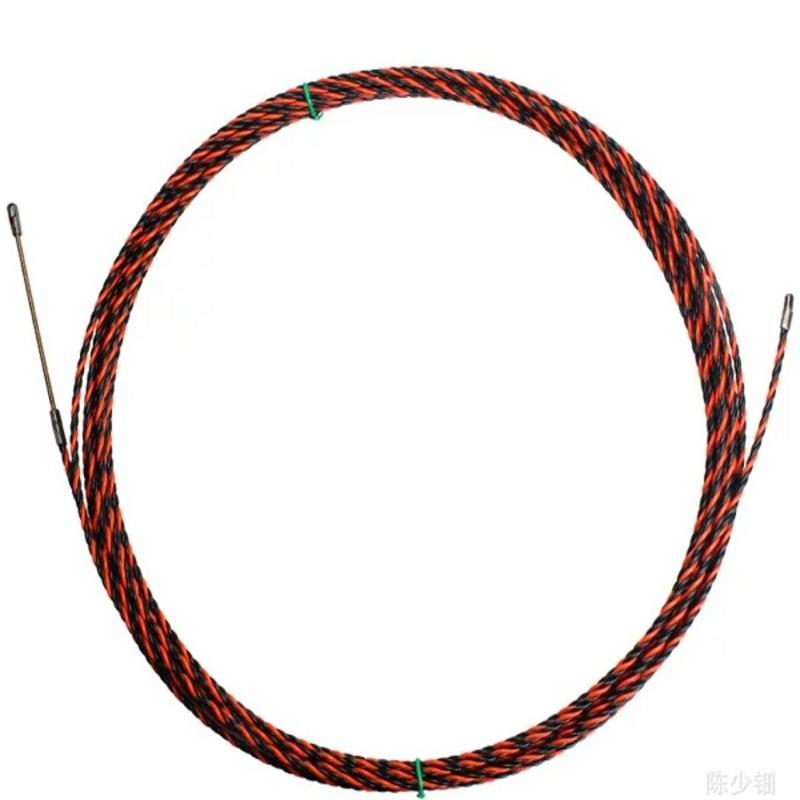 Product Introduction of Dây Luồn Mồi Ống Điện -Dây Nhựa Xoắn Đỏ Đen 13