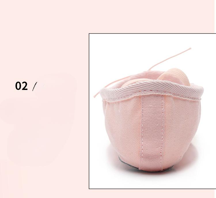 Product Introduction of Giày Múa Ba Lê, Cho Bé Gái, Chất Liệu Vải Bố, Đế Mềm, Dép Khiêu Vũ Múa Ba Lê, Thích Hợp Cho Trẻ Em Và Người Lớn, Giày Múa Ba Lê Tập Luyện, Thích Hợp Cho Phụ Nữ, Giày Khiêu Vũ 4