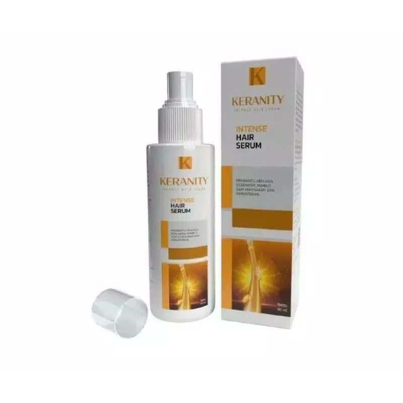 Keranity Hair Serum Asli 100% Penumbuh Rambut Alami Dan Mencegah Kebotakan Dan Perawatan Rambut Sehat Alami