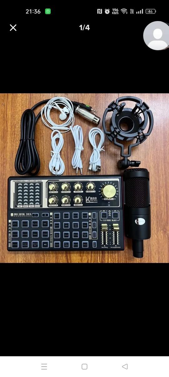 Product Introduction of mic TH 2068 và đầu thu k300 po ro 1
