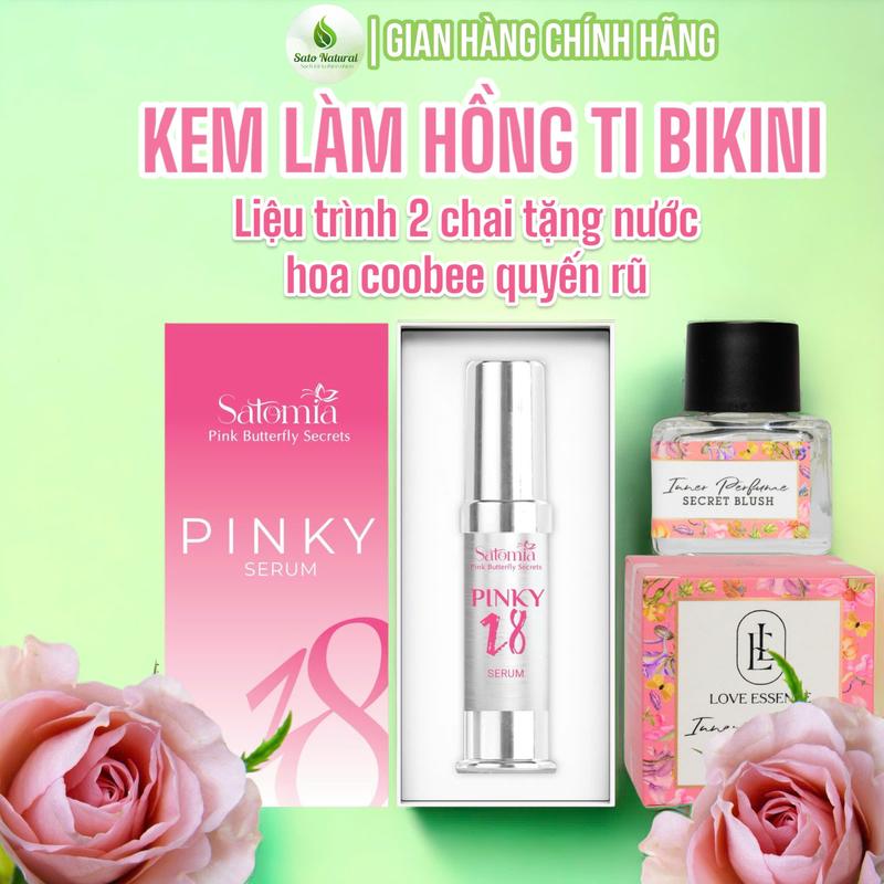 Liệu Trình Kem Dưỡng Hồng Vùng Da Nhạy Cảm Pinky 18  Nữ Women Dưỡng Body Dưỡng Da Body Làm Đẹp Da