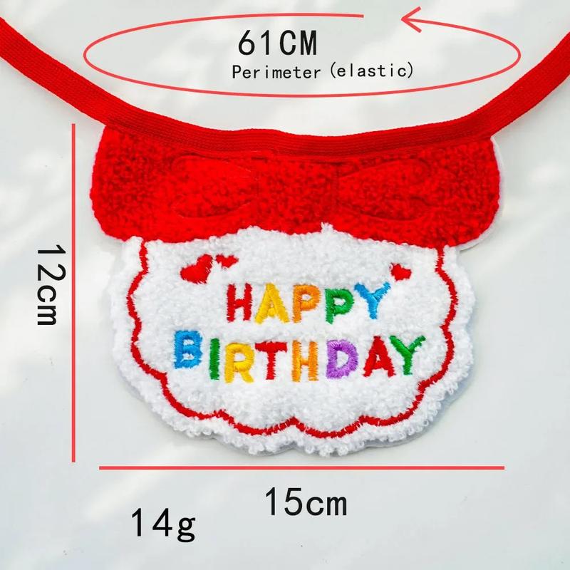 Product Introduction of Cute Dog Birthday Outfits Puppy Birthday Hat Cat Dog Birthday Bandana Boy Girl Pet Party Accessories for Small and Medium Dogs 26