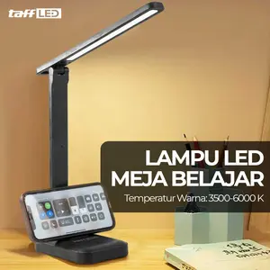 TaffLED Lampu Meja Belajar LED Eye Protection USB Model 8W 3 Color - T302