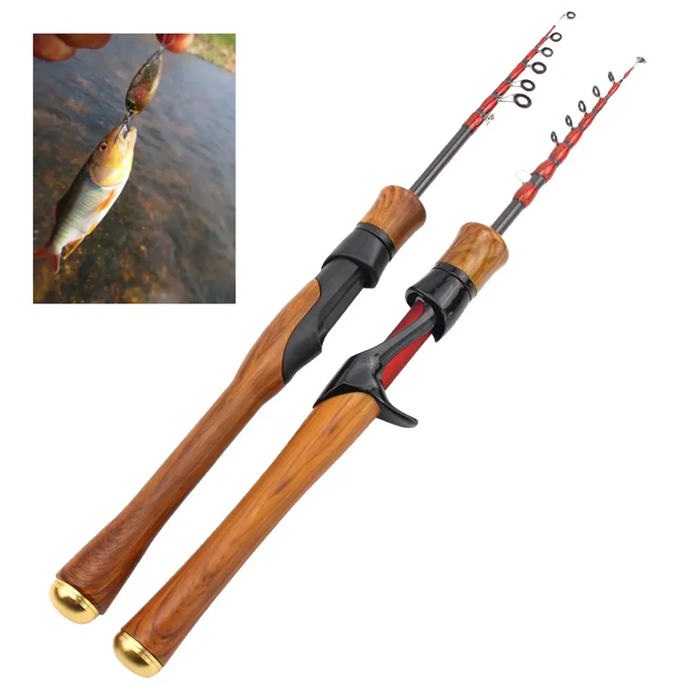 SuperHard Adjustable Travel Telescopic Fishing Rod Carp Feeder Fishing Tackle Stream Hand Pole