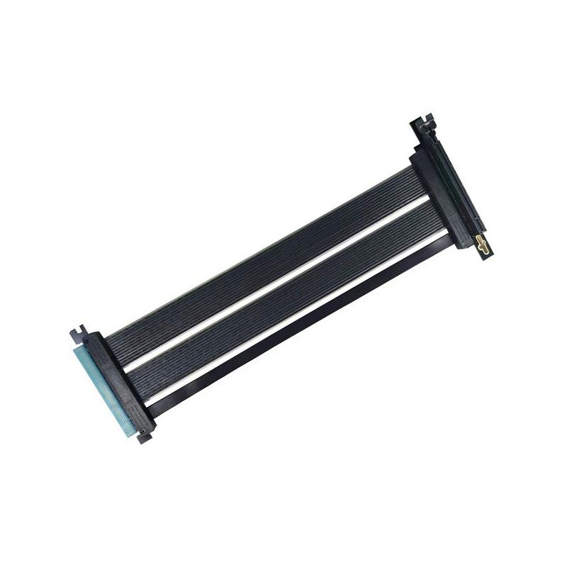 Overseas shipping,25cm PC Graphics Cards PCI Express Connector Cable PCI-E 4.0 16X Flexible Extension Cable / Vertical GPU Mount 0