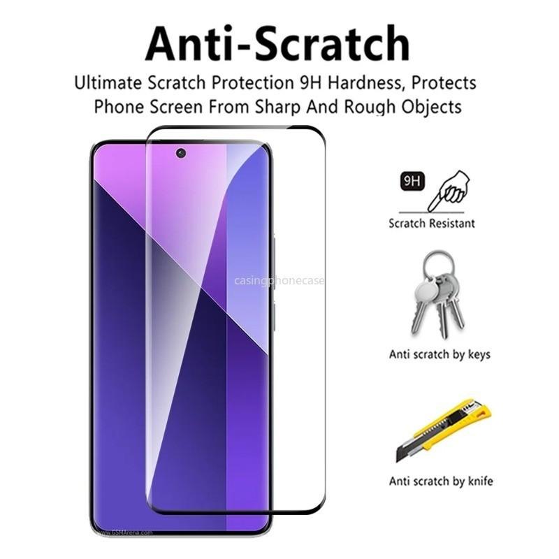 Product Introduction of Bảo Vệ Màn Hình Camera, Thiết Kế 2 Trong 1, Tương Thích Với Xiaomi Redmi 13 4G Và Redmi13 2024, Kính Cường Lực, Phim Ống Kính Trước, Bao Phủ Toàn Bộ, Siêu Mỏng, Trong Suốt, Chống Trầy Xước, Chất Liệu Trong Suốt 33