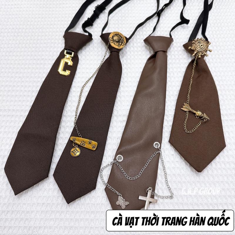 Cà vạt cho nữ cavat Hàn Quốc caravat calavat học sinh ngắn thời trang