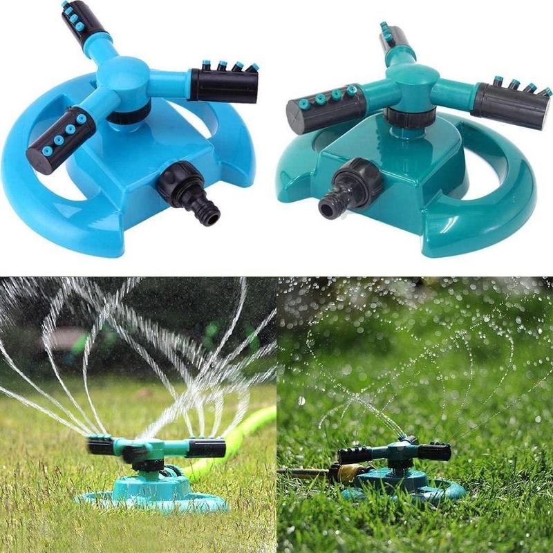 Vòi tưới cây xoay 360 độ có đế TH Garden - Vòi phun nước tưới cây tự động xoay 360 độ HH-062