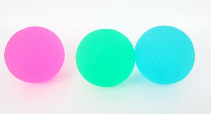 Product Introduction of 1PC Colorful Bouncing Rubber Balls Children Toy Boy Outdoor Kids Sports Games Elastic Jumping Balls Anti Stress Educational Toys 62