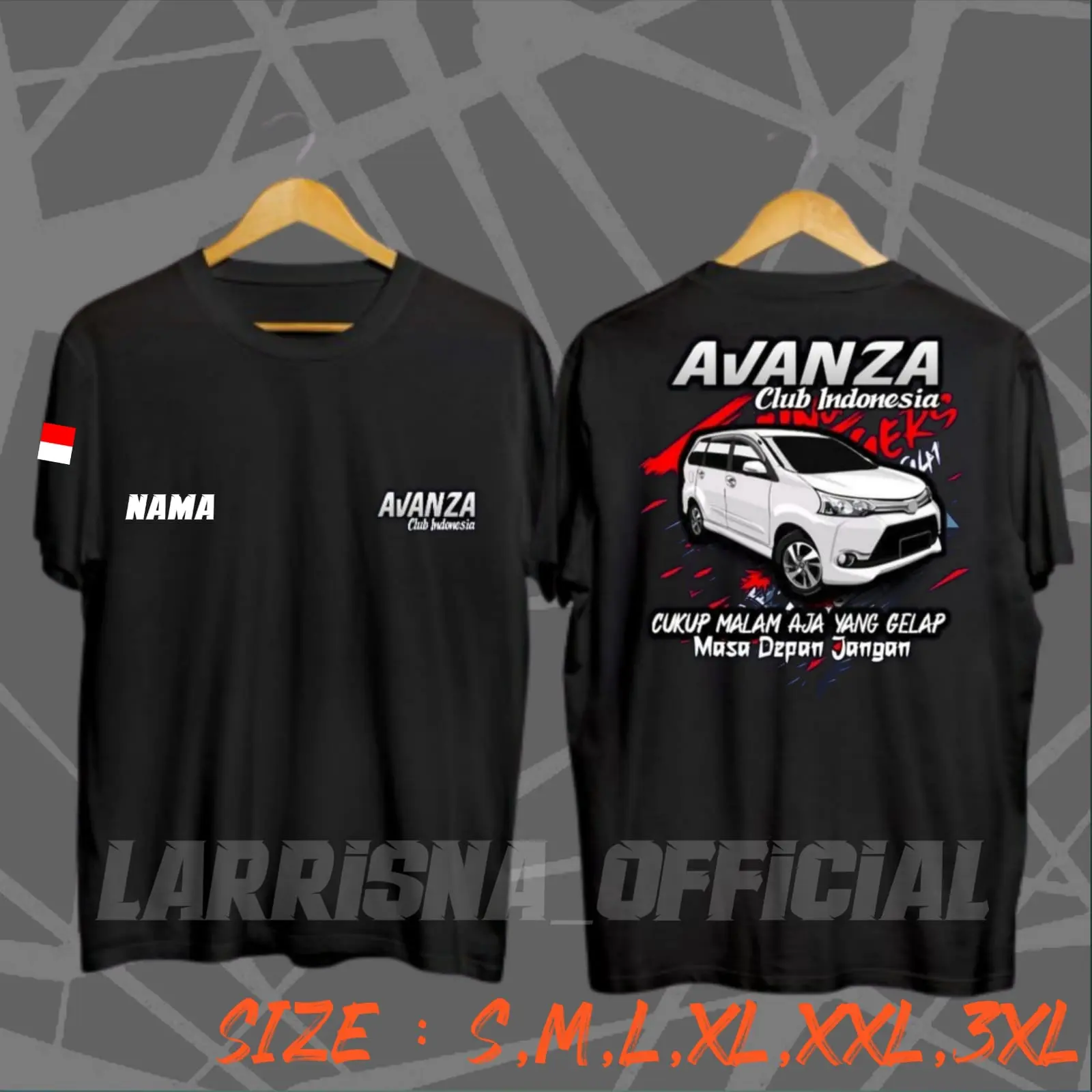 Kaos distro TOYOTA AVANZA pria keren 2023 kaos dewasa lengan panjang pendek dewasa xxl jumbo kaos model baru cowo viral overaize baju motif tshrt kaos premium kaos custom distro bandung kaos pria keren kaos anak