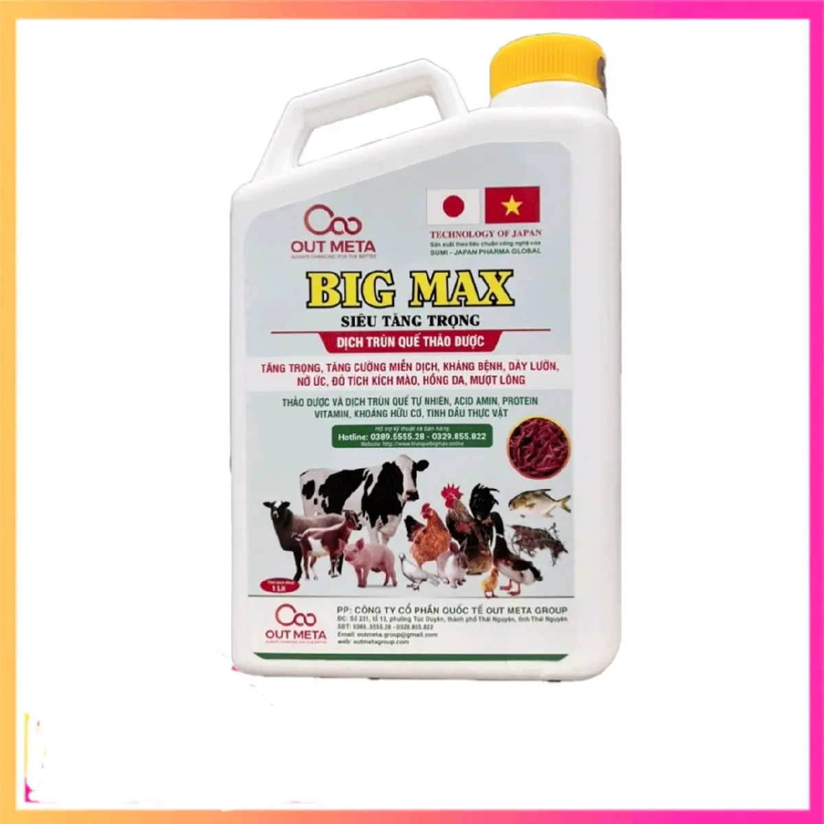 BIG MAX SIÊU TĂNG TRỌNG (gia súc, gia cầm)