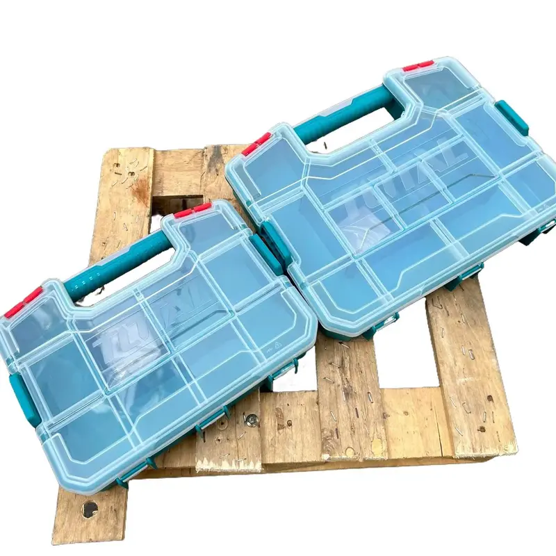 Hộp Nhựa Đựng Linh Kiện Nhiều Ngăn Total / Kích Thước 12 Inch - 15 Inch 1
