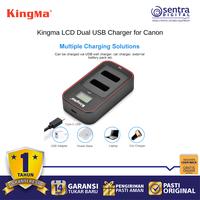 Gambar Kingma BM058-NB13L LCD Dual USB Charger for Canon NB13L Portable Universal dari Sentra Digital Kota Surabaya 3 Tokopedia