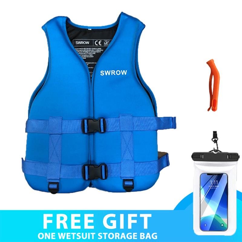 Product Introduction of Neoprene Life Vest Water Sports Fishing Kayaking Boating Swimming Surf Drifting Life Jacket Rescue Safety Vest S-XXL Size 21