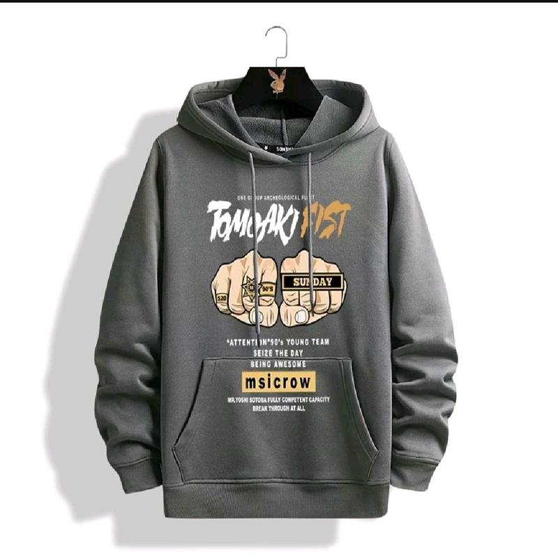 Product Introduction of ( hot) áo hoodie nam nữ . hình 5d quả đấm Menswear Dài Tay QUẢ ĐẤM 13