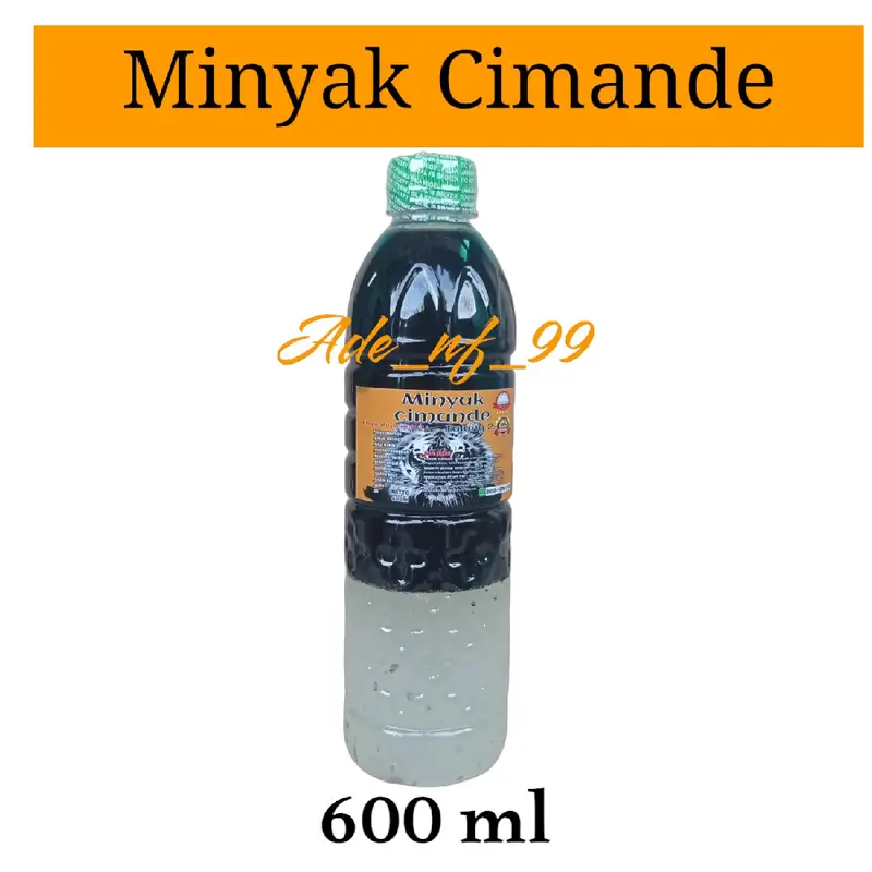 minyak urut cimande asli 600ml untuk patah tualang, luka bakat, memar,  terkilir, pegal pegal, strok. Minyak Pijat 0