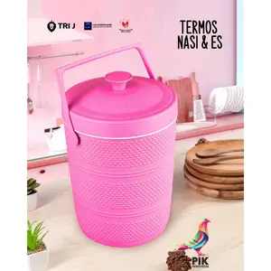 Termos Nasi Es Batu JUMBO 17 Liter Gratis Centong & Saringan Tahan Panas Dingin 12 Jam