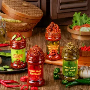 Sambal Baby Cumi | Bawang | Bajak | Petai | Hijau | Geprek | 130 GRAM Makanan Food Masakan Wortel Merah