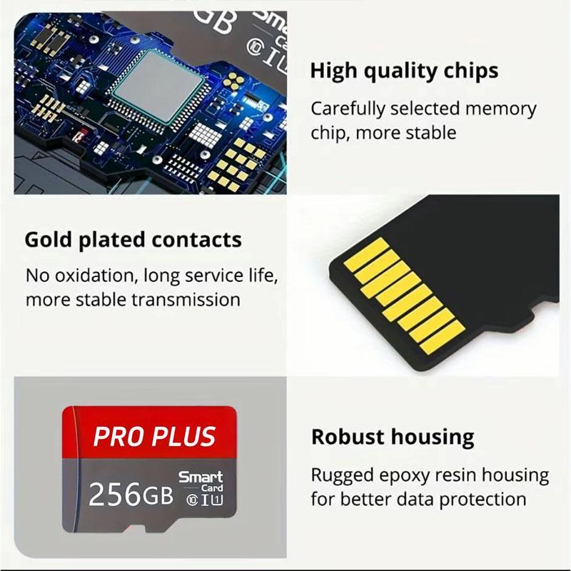 Product Introduction of High Speed Memory Card, 1 Count TF Memory Card, Suitable for Tablet Camera Mobile Phone Laptop PC Car Audio Game Console Audio 6