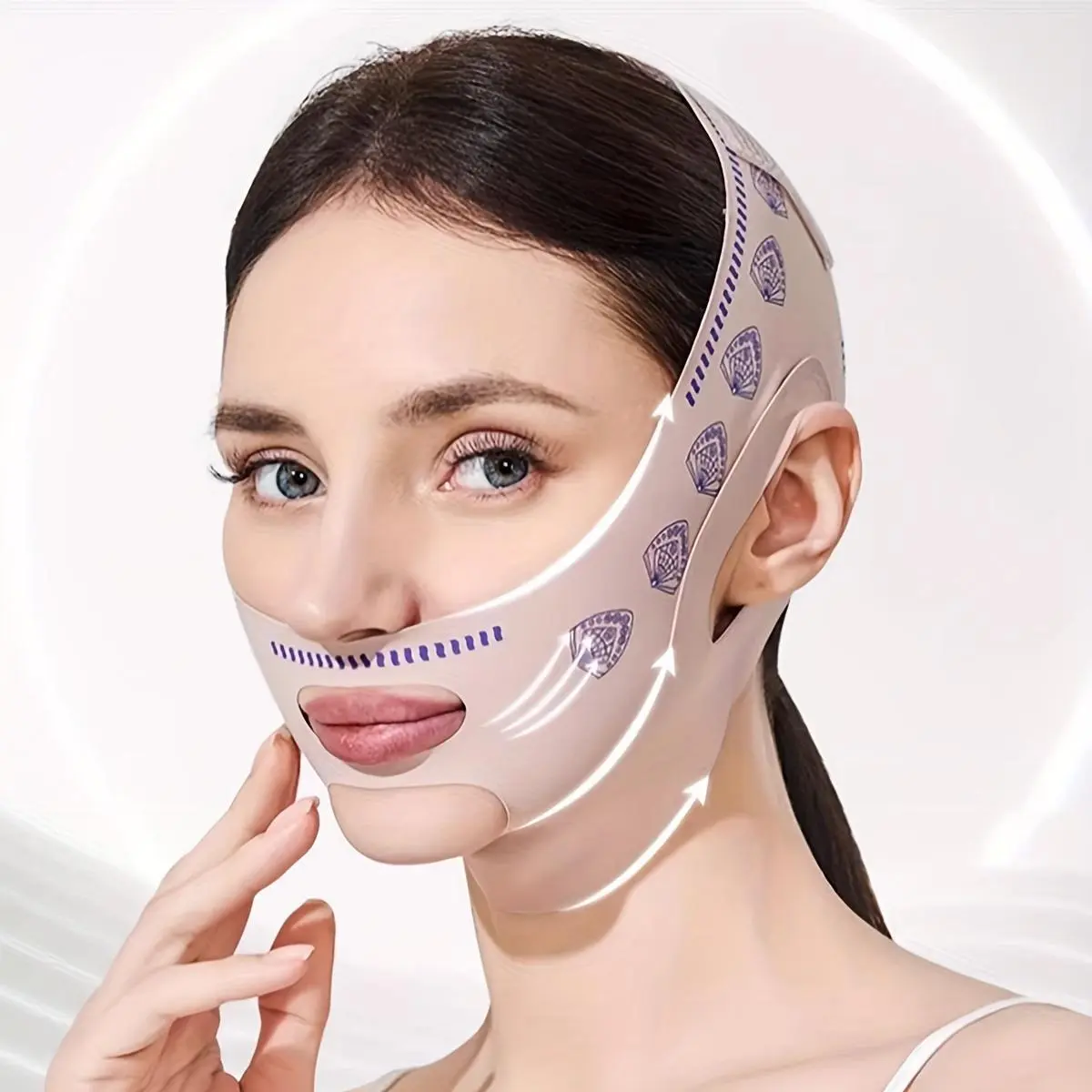 Facial Lifting Strap, Face Lifting Bandage, Sleeping Face Lifting Strap, Double Chin Skin Care Tool For Women