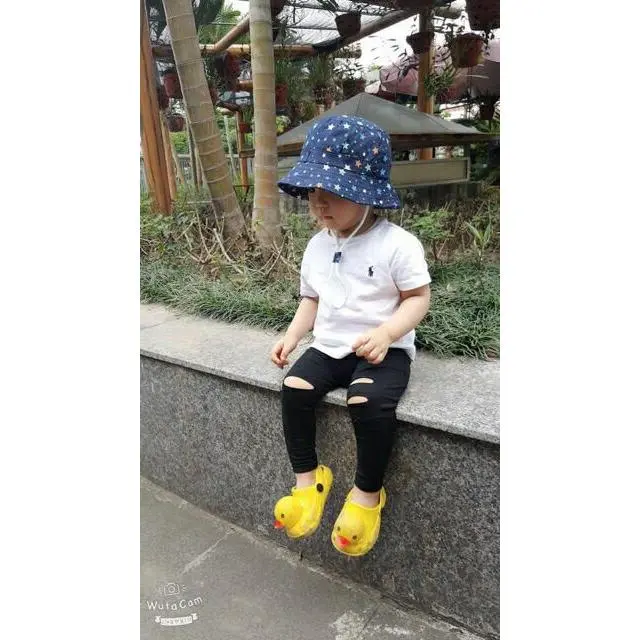 QUẦN LEGGING THUN RÁCH GỐI UNISEX CỰC CHẤT CHO BÉ 8-18KG 4