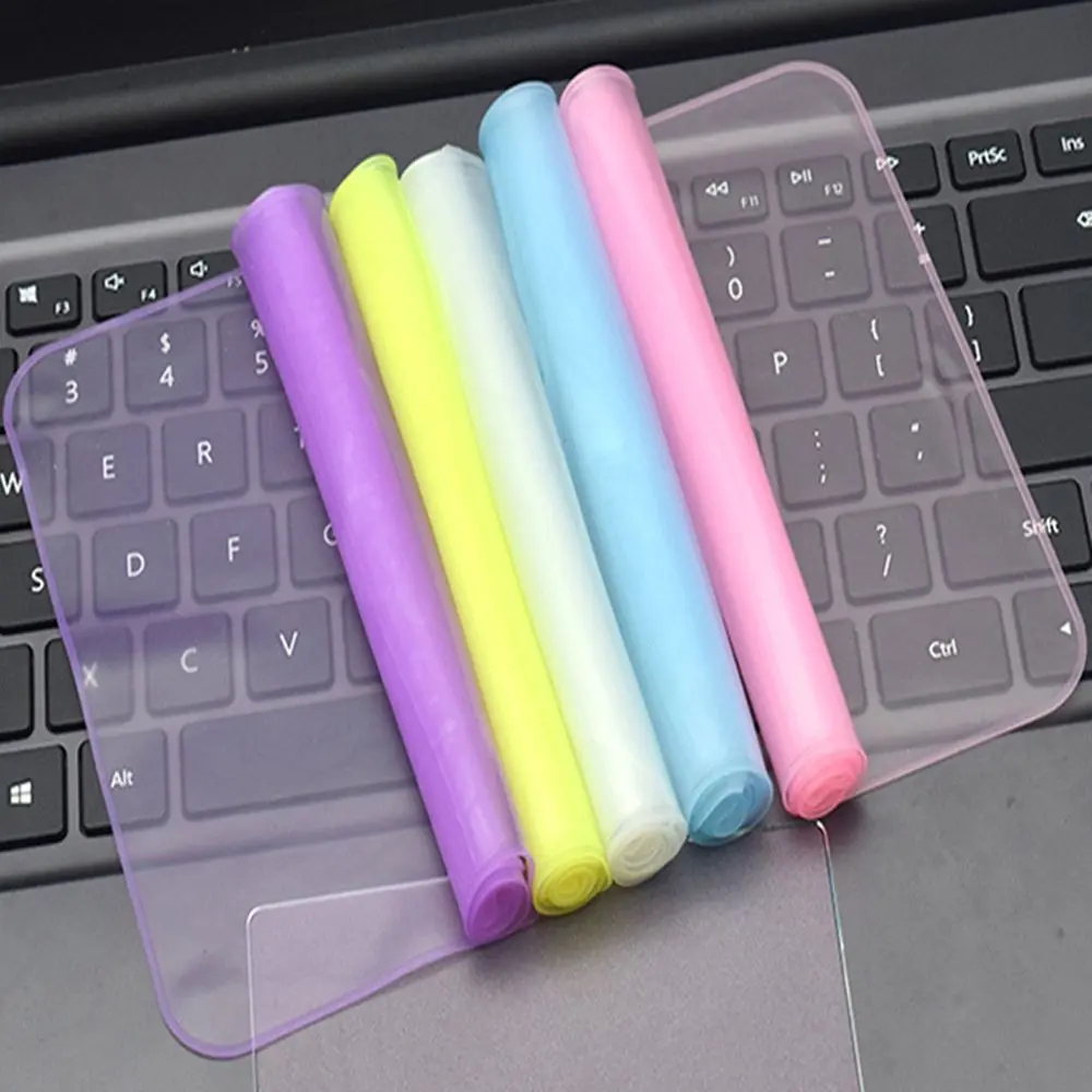 Clear 12-17 inch Silicone Universal Skin Keyboard Film Notebook Computer Laptop Keyboard Cover