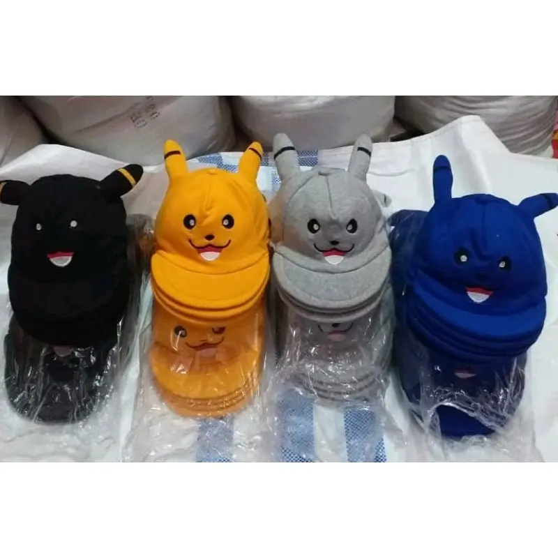 TOPI ANAK PIKACHU HAT//ANAK LAKI LAKI//PEREMPUAN //topi anak untuk usia 0 sampai 2 tahun 2