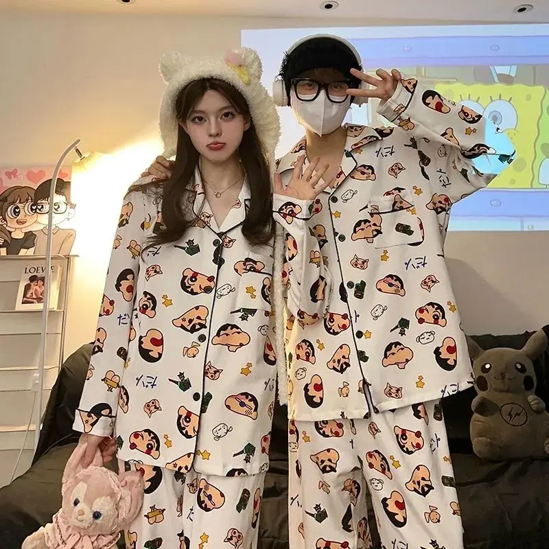 Đồ Ngủ Nam Bộ Đồ Mặc Nhà Mùa Đông Xiaoxin Thương Hiệu Thời Trang Nhật Bản Quần Dài Tay Mùa Xuân Và Mùa Thu Hoạt Hình Có Thể Mặc Ngoài Trời 4