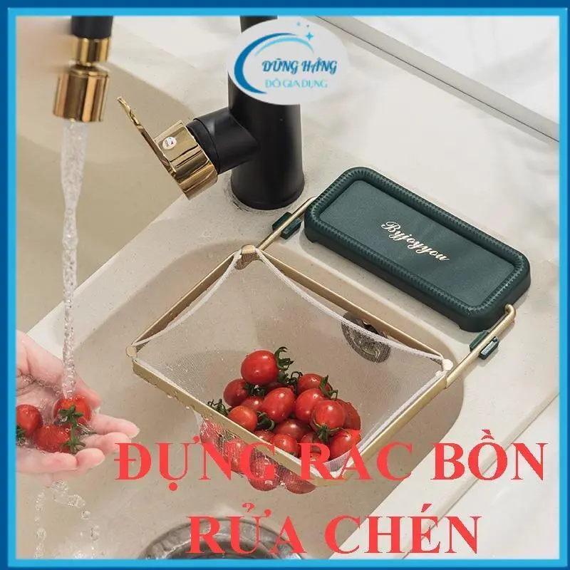 Khay lọc rác bồn rửa bát, Túi lọc rác bồn rửa chén tích hợp để đồ rửa chén ngăn tắc cống hiệu quả 1