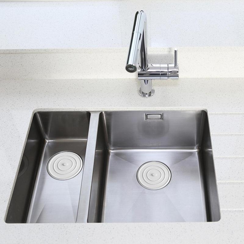 Product Introduction of Large Silicone Bathtub Stopper Leakage-proof Drain Cover Sink Hair Stopper Tub Flat Plug Stopper Bathroom Kitchen 11cm 4.3" 7