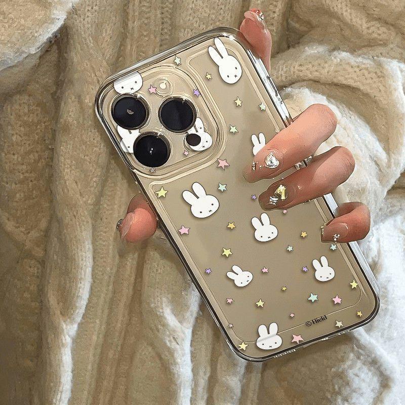 Ốp lưng điện thoại di động Rabbit Star Miffy cho iPhone16Plus, mới, 14ROMAX /…
