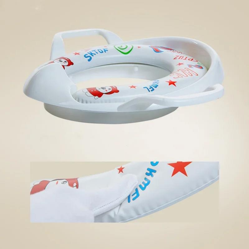 Product Introduction of Baby Child Toddler Kids Portable Safety Seats Soft Toilet Training Trainer Potty Seat Handles Urinal Cushion Pot Chair Pad Mat 2