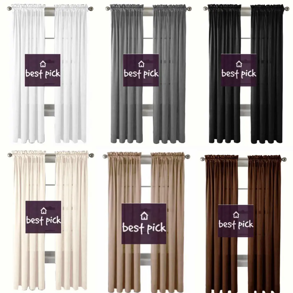 ✨ Chic Plain Curtain for Sink/Lababo/Window/Door - Sold Per Piece ✨✨