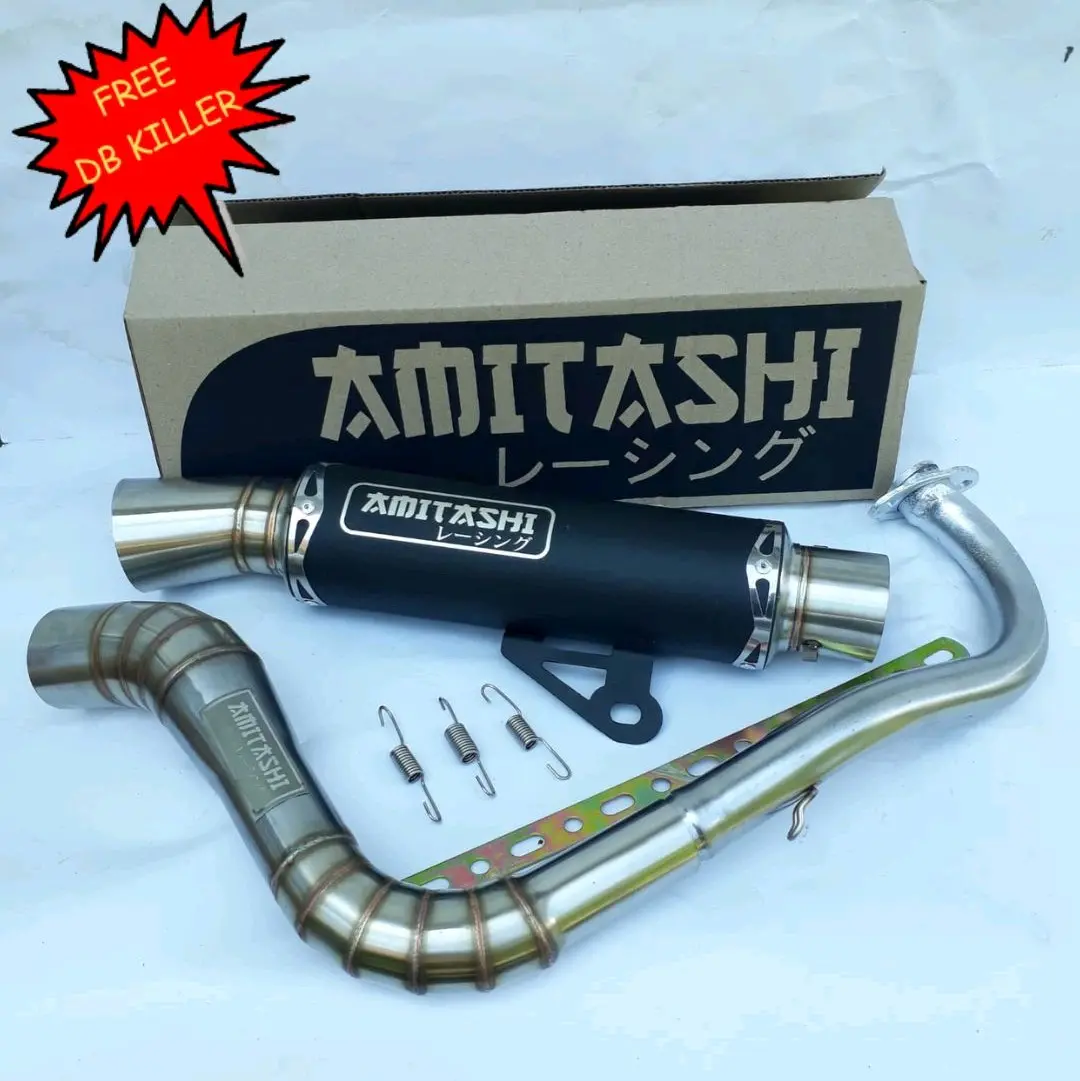 KNALPOT AMITASHI COATING BLACKDOFF SAMLONG VARIO NMAX AEROX PCX DLL