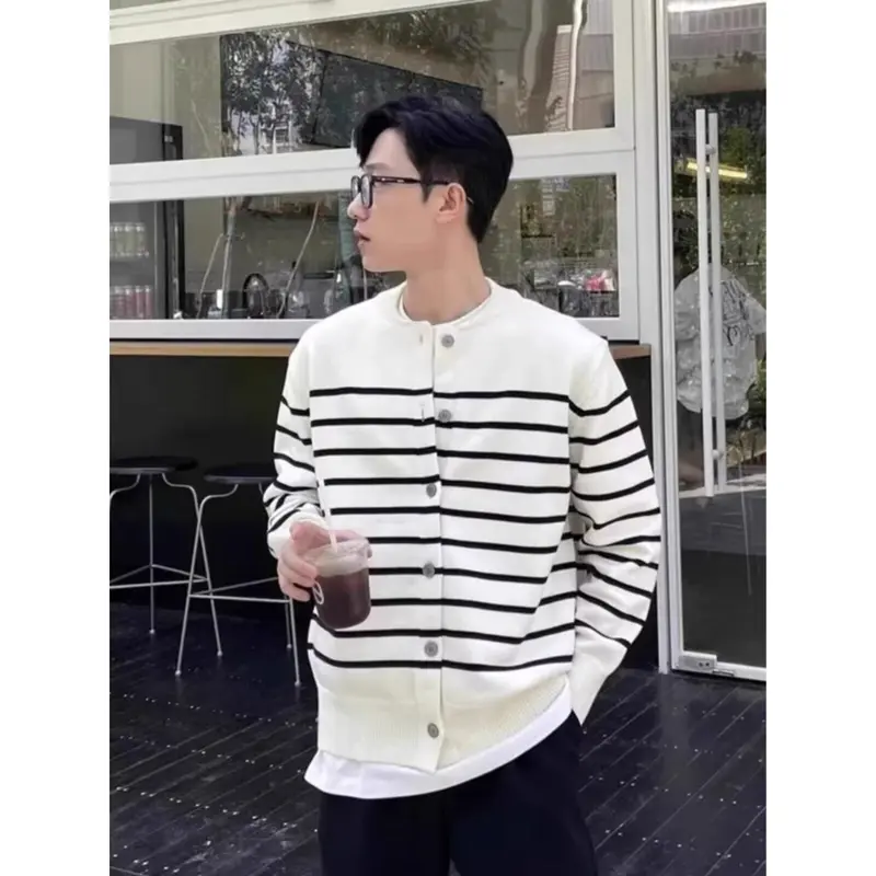 Quần Áo Nam, QQ, Chất Liệu Cotton Nguyên Chất Chất, Áo Sơ Mi Đi Chơi Mùa Thu 2024 Chất Lượng Cao, Áo Khoác Sơ Mi Dễ Phối Đồ Có Sẵn Cả Năm 4