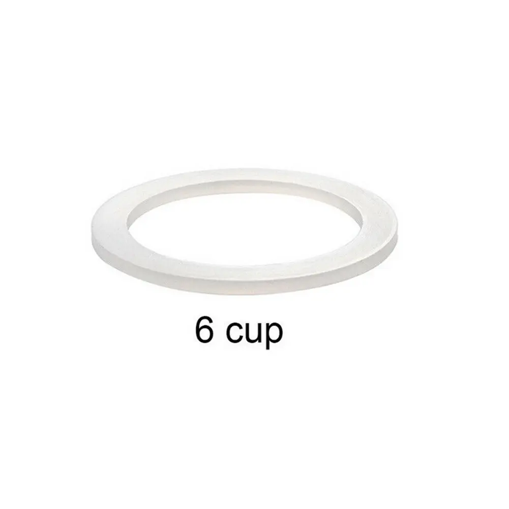 Replacement Gasket Seal for Coffee Espresso Moka Stove Pot Top Silicone Rubber