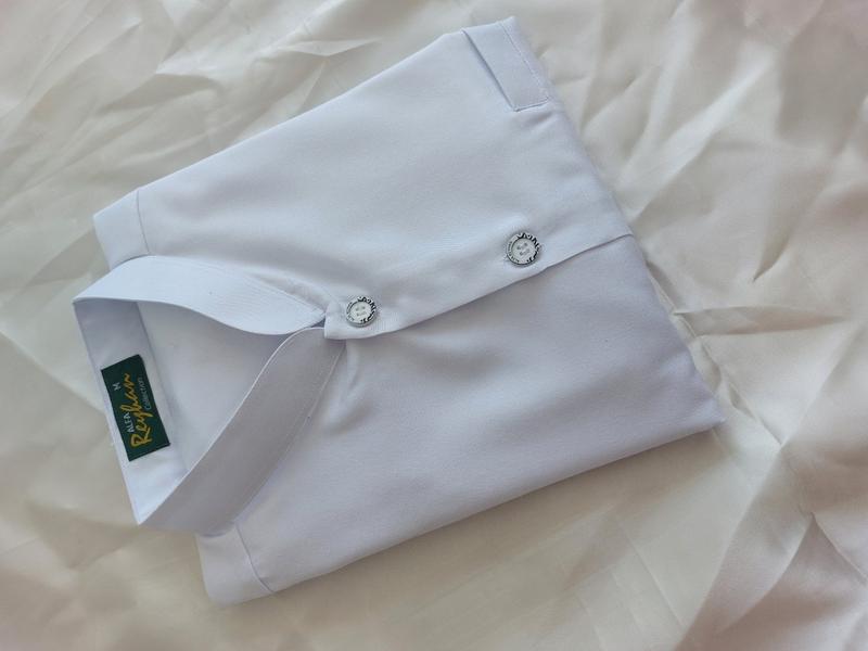 Product Introduction of Lembut Baju koko madinah Alfa reyhan / taqwa katun madinah / kerah sanghai / baju koko habib Polos Dewasa Muslim Mewah Pria 5