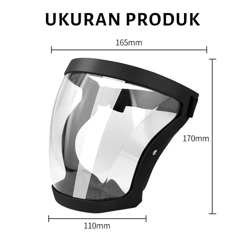 Product Introduction of Masker Pelindung Pestisida Untuk Penyemprotan Pestisida Pemotongan Wajah Penuh Masker Pelindung Pengelasan Transparansi Tinggi Anti-Kabut Pelindung Wajah Definisi Tinggi 21