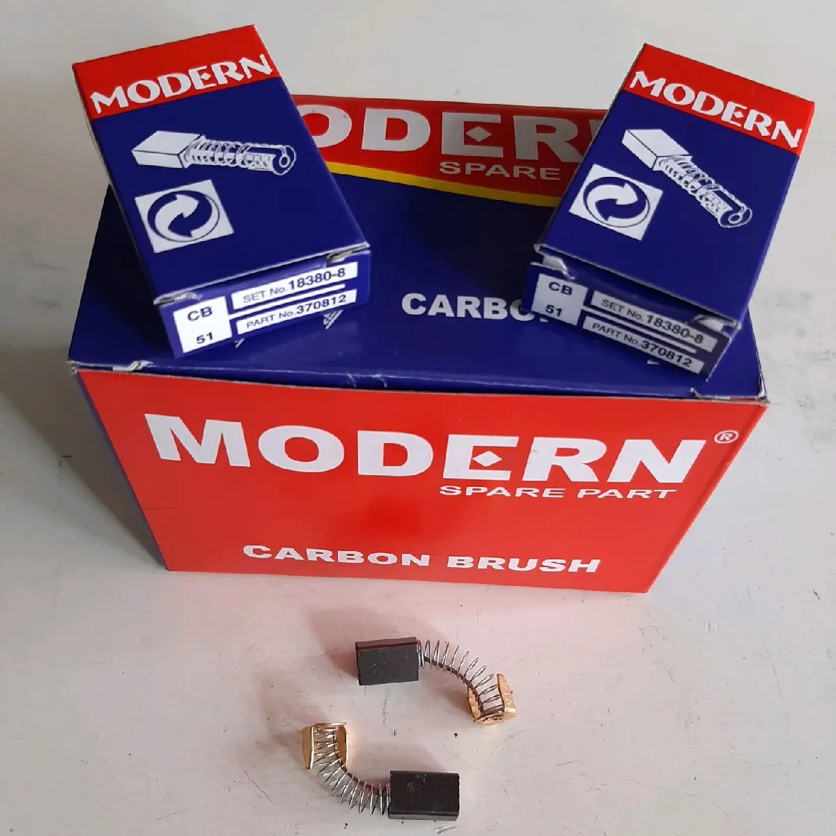 Carbon Brush/spul/arang CB 51 Modern isi 20 set