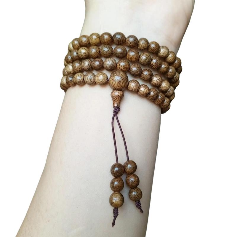 Ưu đãi chuỗi hạt gỗ trầm tốc vườn 108 size 6 li dành cho người dưới 60kg, phụ kiện trang sức thời trang phụ nữ nam giới đeo tay mua sắm giá 2024 Trang Sức Tốc Vườn Shop