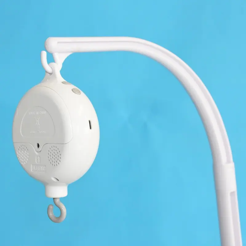 Đồ treo nôi bao gồm khung J khung X và hôp nhạc pin cho bé sơ sinh Đồ Chơi hộp  nhạc 4