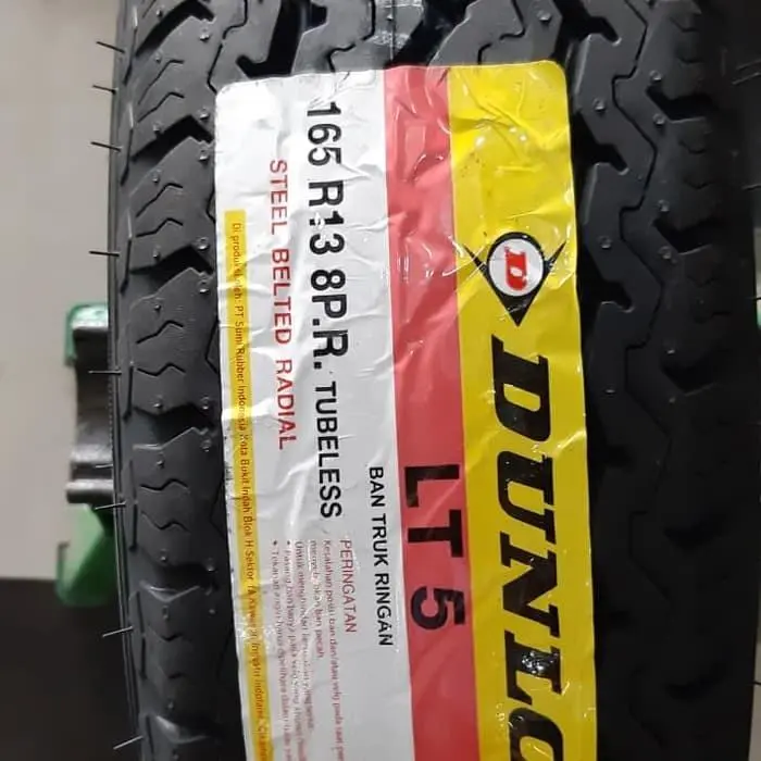 165 R13 8PR Dunlop LT5 ban mobil muatan berat PROMO PAYDAY Car 2